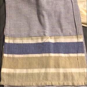 SOLD !! 6 ft farmhouse/ boho table runner.